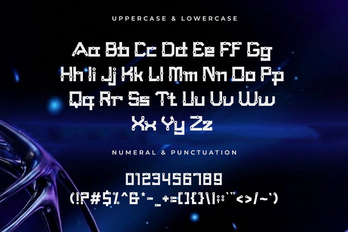 Vexion A Modern Display Futuristic AI Font - Image 5