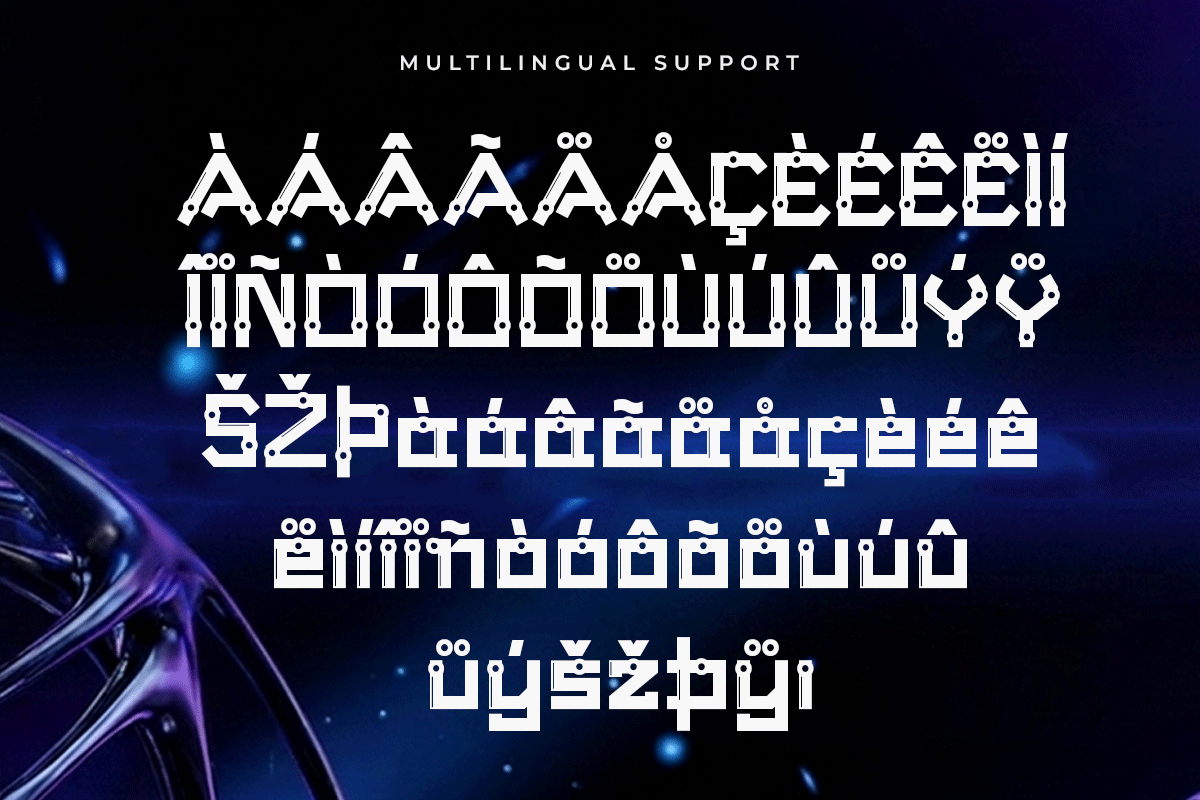 Vexion A Modern Display Futuristic AI Font - Image 6