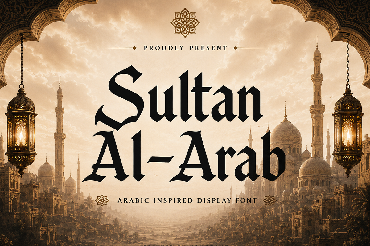 Sultan Al-Arab A Modern Arabic Font - Image 2