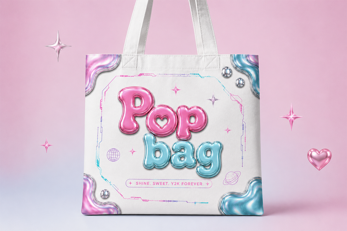 Luster Pop A Modern Display Y2K Font - Image 3