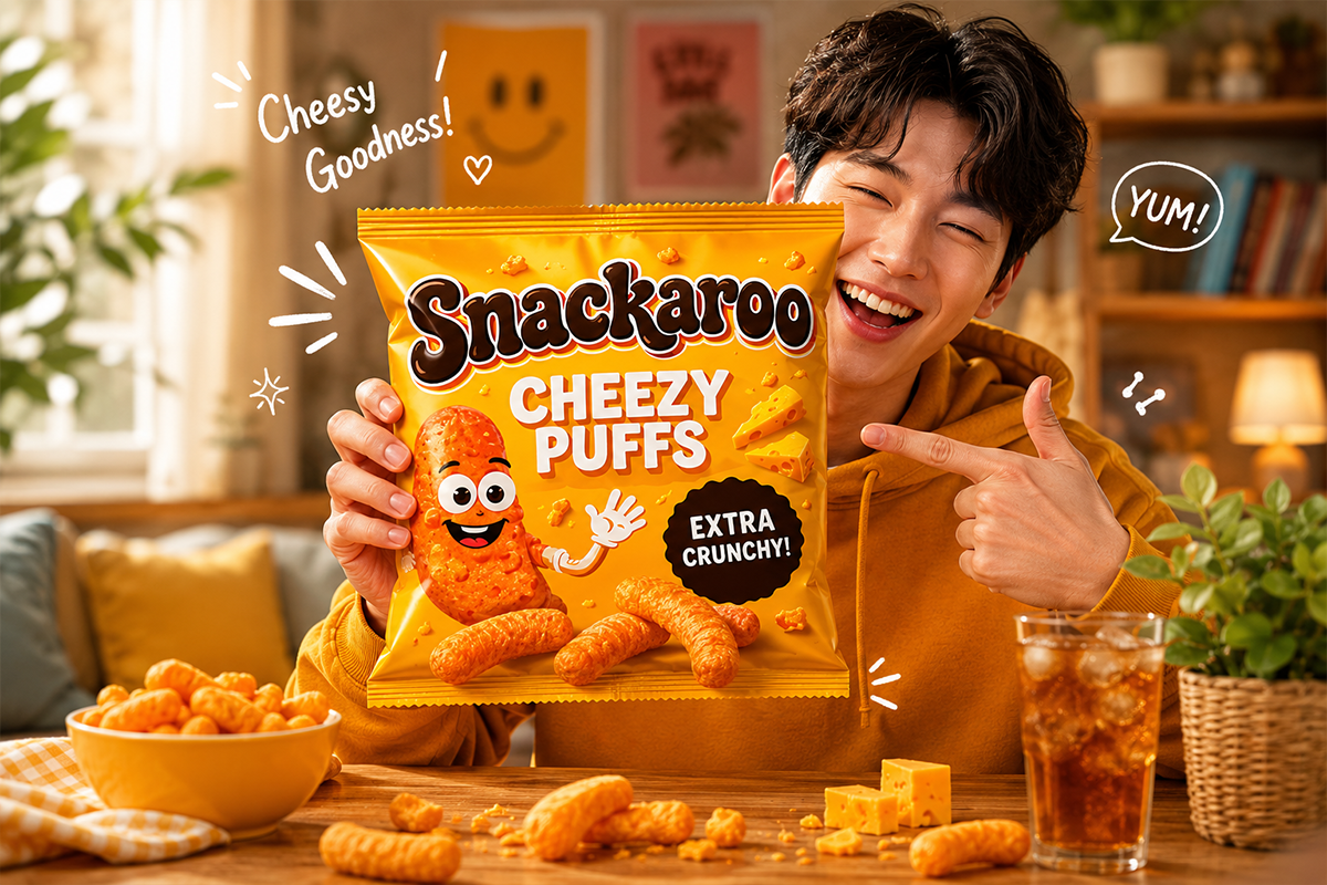 Snackaroo A Modern Display Kids Font - Image 3