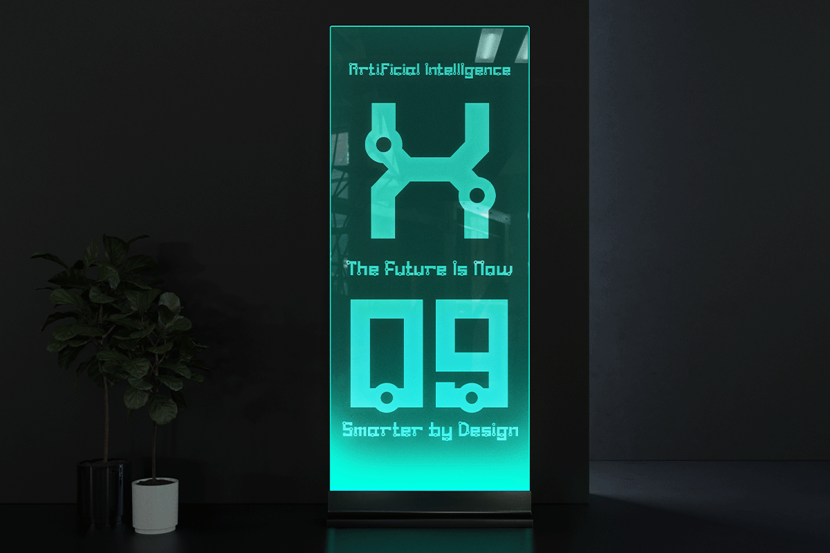 Axonic A Modern Display Futuristic AI Font - Image 3