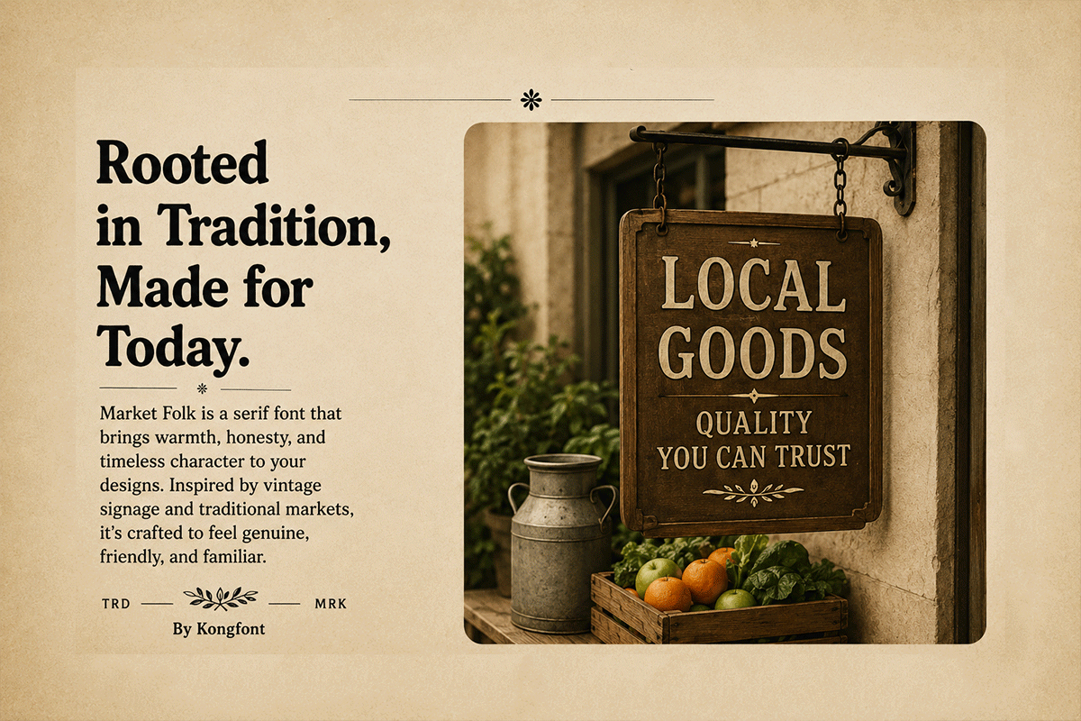 Market Folk A Modern Serif Bold Font - Image 4