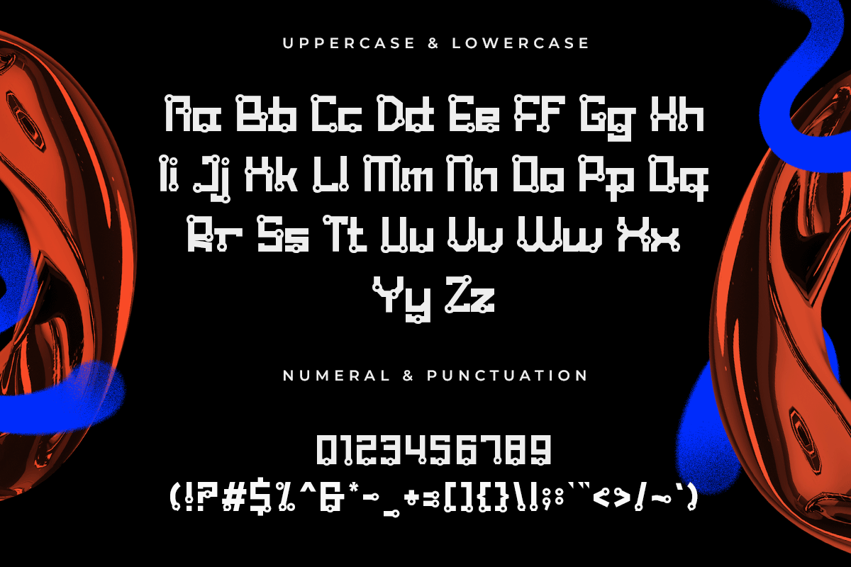 Axonic A Modern Display Futuristic AI Font - Image 5