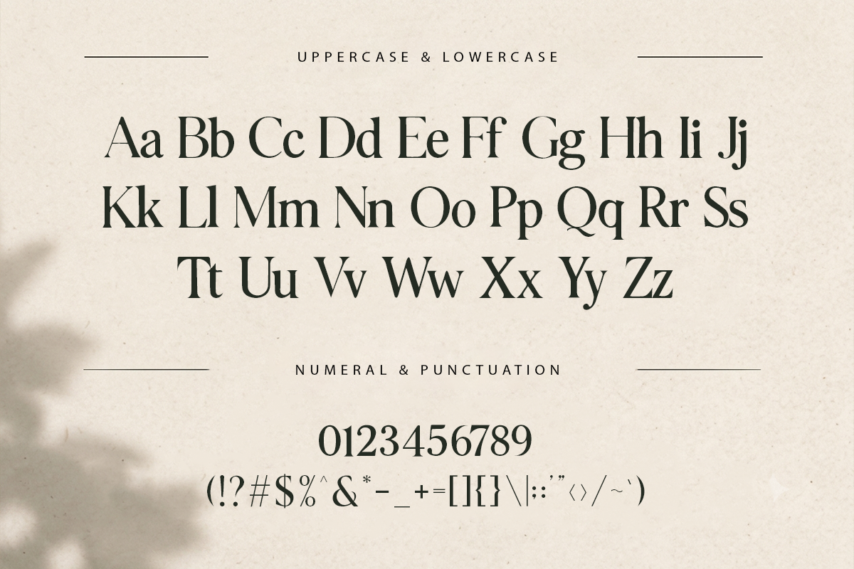 Luma Botanica A Modern Serif Font - Image 5