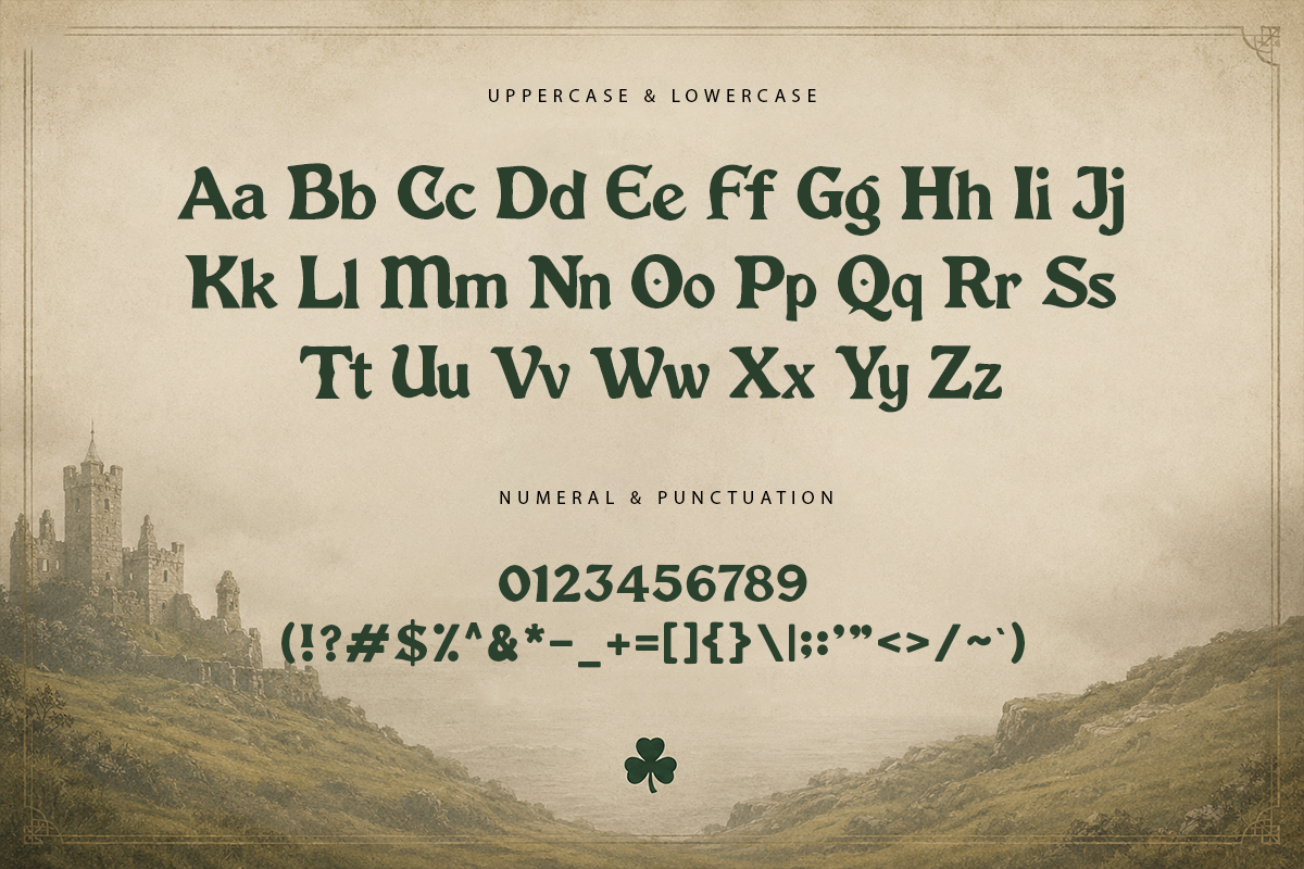 Emerald Isle A Modern Display Font - Image 5