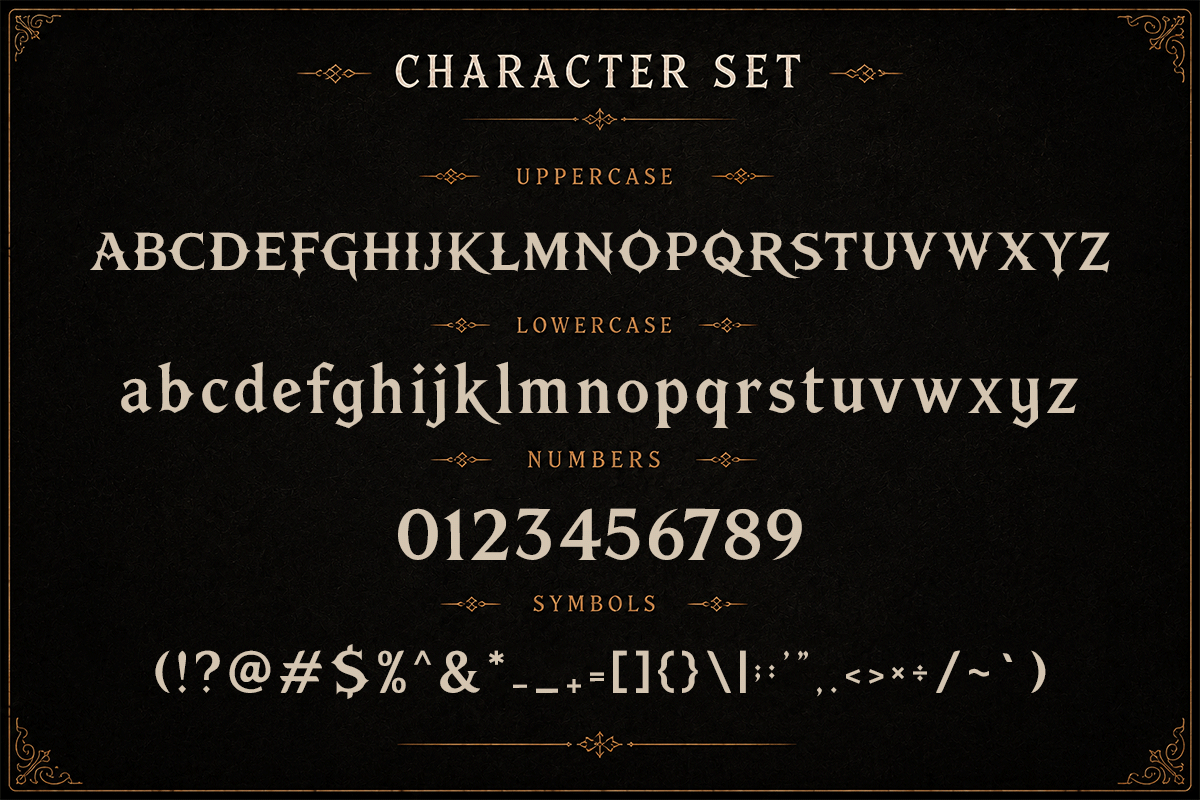 Iron Realm A Modern Serif Fantasy Font - Image 5