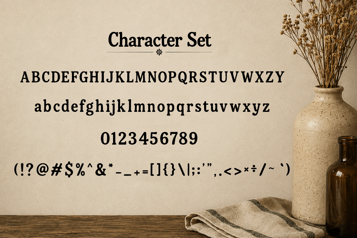 Market Folk A Modern Serif Bold Font - Image 5