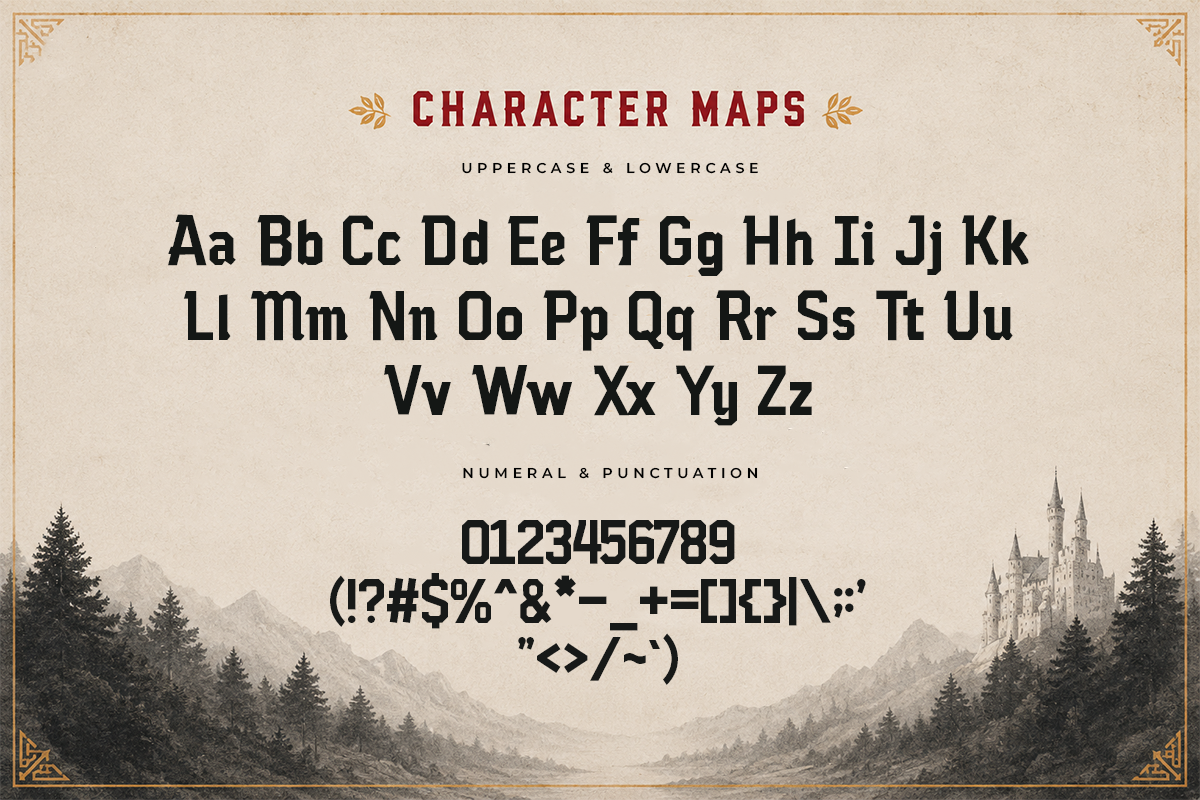 Berg Werk A Modern Display Font - Image 5