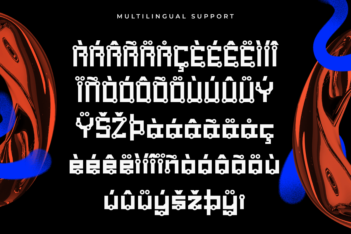 Axonic A Modern Display Futuristic AI Font - Image 6