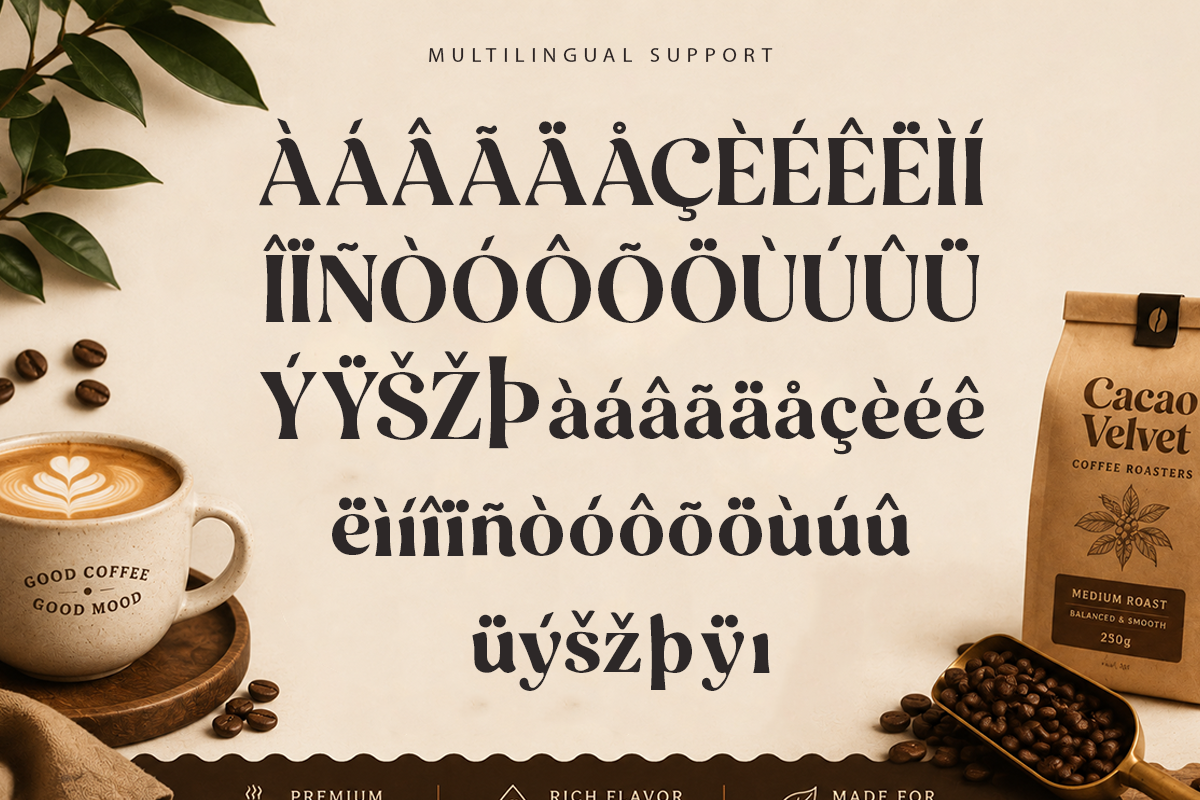 Cacao Velvet A Modern Serif Font - Image 6