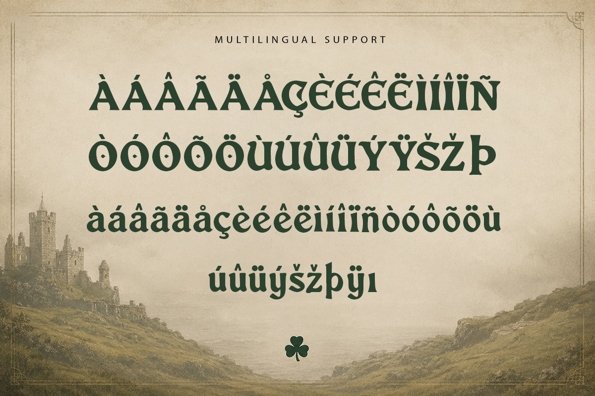 Emerald Isle A Modern Display Font - Image 6