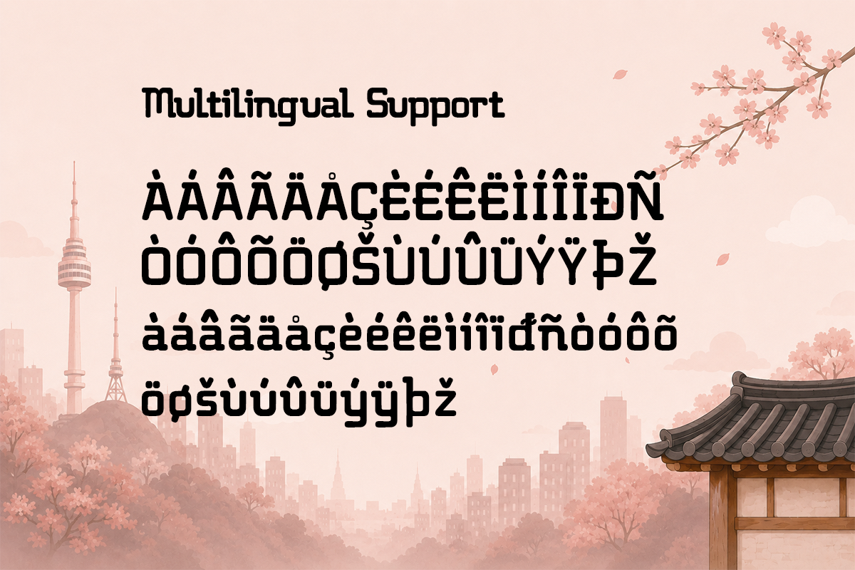 Seoul Mood A Modern Display Korean Font - Image 6
