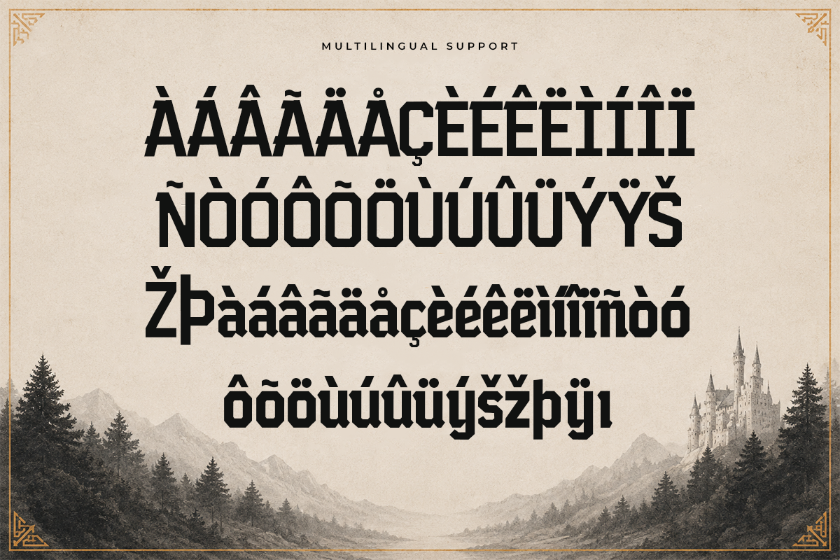 Berg Werk A Modern Display Font - Image 6
