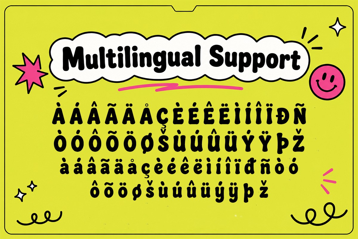 Viral Punch A Modern Cute Bold Font - Image 6