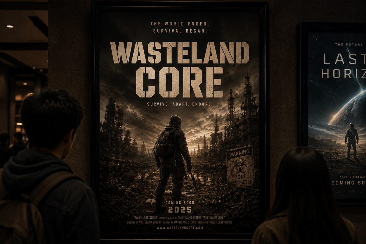 Wasteland Core A Modern Survival Display Font - Image 3