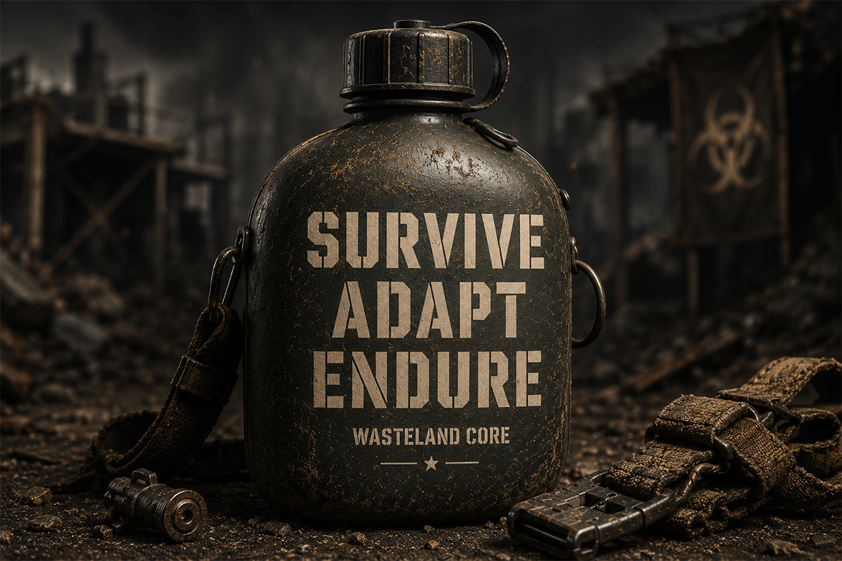 Wasteland Core A Modern Survival Display Font - Image 4