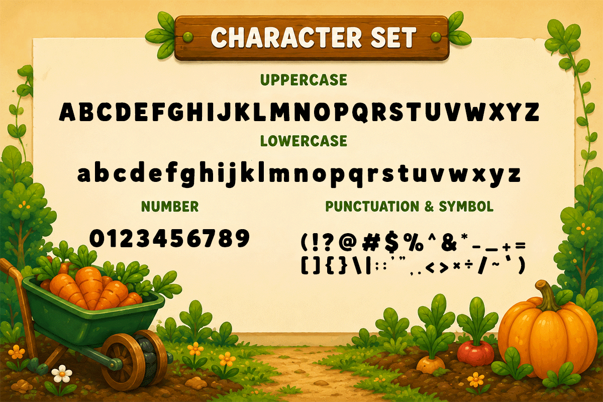 Carrot Quest A Modern Display Kids Font - Image 5