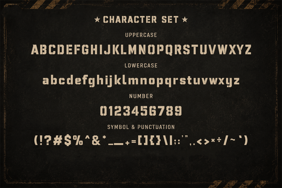 Wasteland Core A Modern Survival Display Font - Image 5