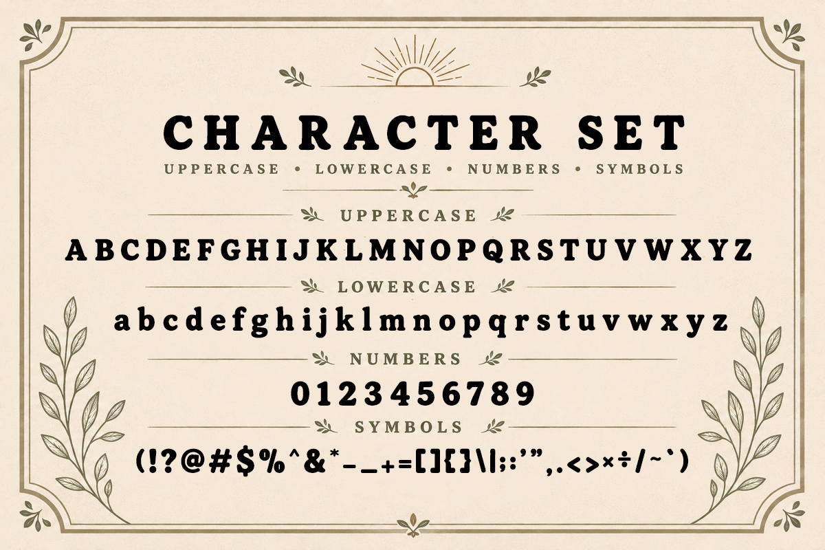 Sunny Acres A Modern Serif Bold Font - Image 5