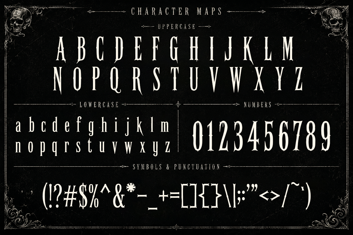 Obscura Veil A Modern Horror Font - Image 5