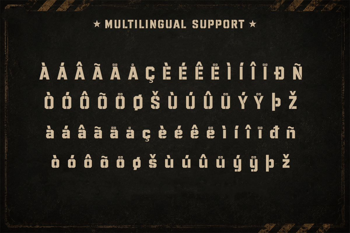 Wasteland Core A Modern Survival Display Font - Image 6