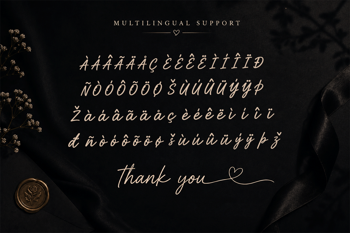 Midnight Confession A Modern Elegant Script Font - Image 6