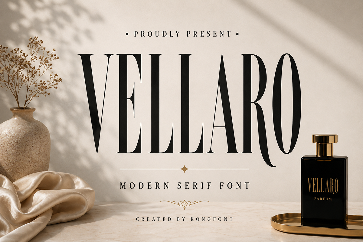 Vellaro A Modern Serif Font