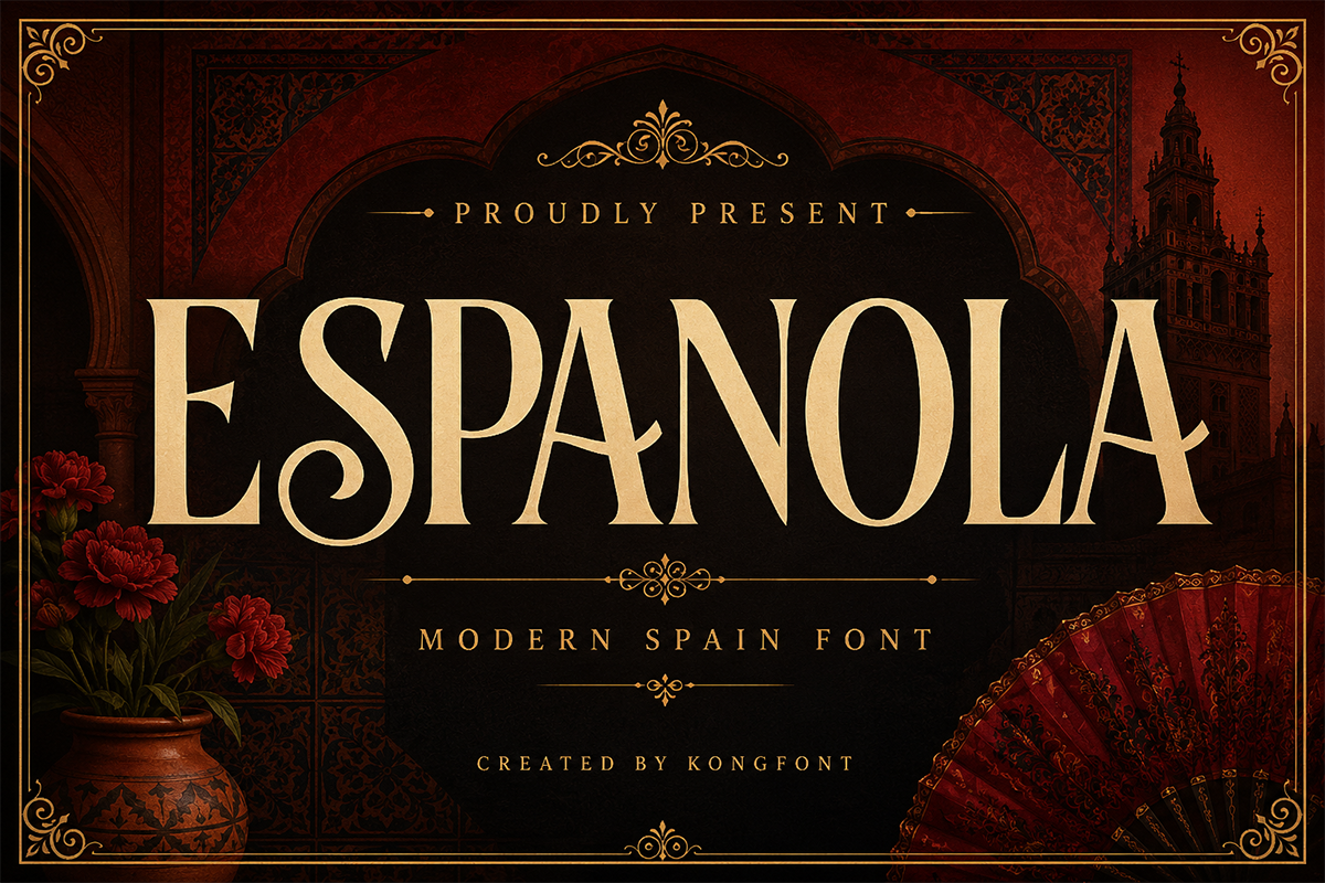 Espanola A Modern Spain Font