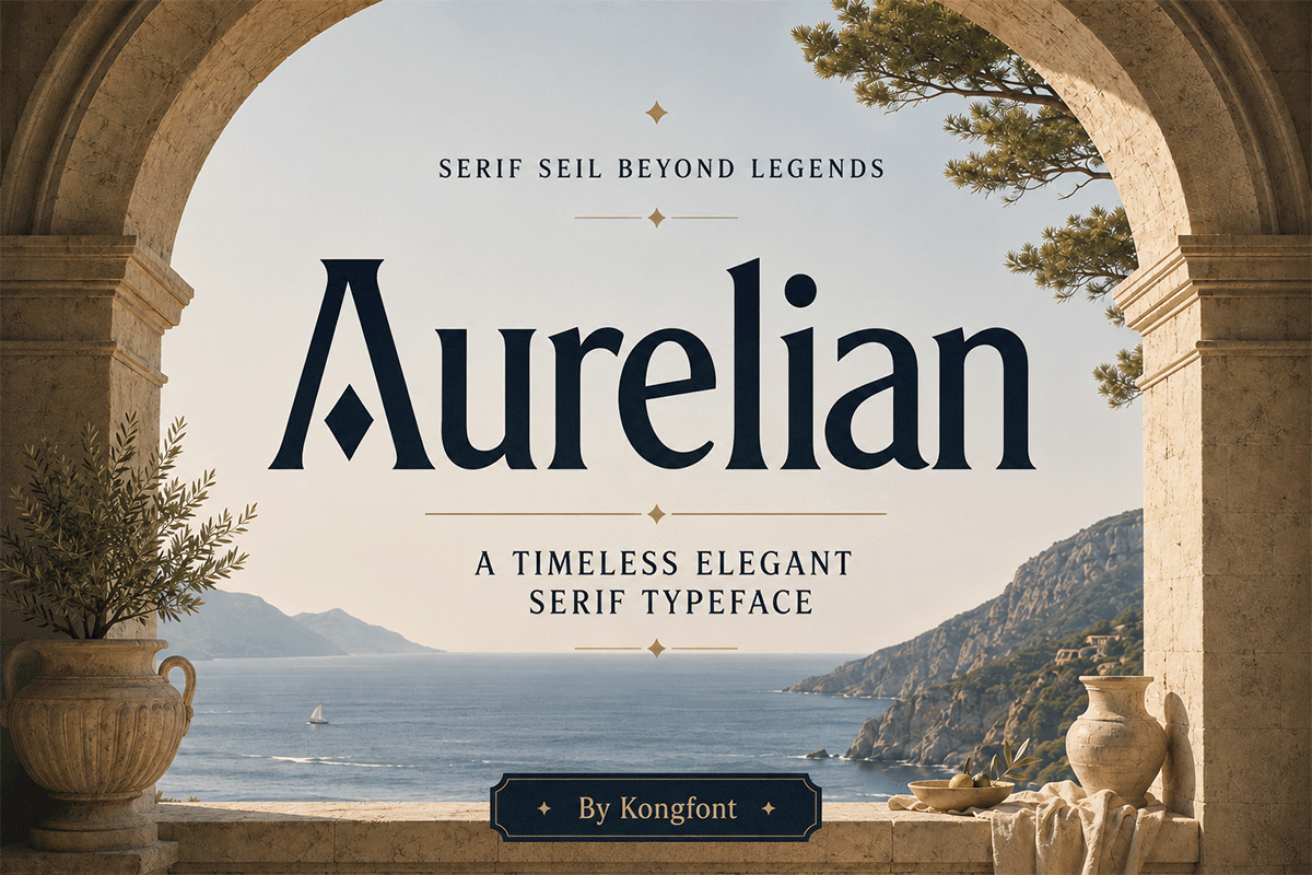 Aurelian A Modern Timeless Elegant Serif Font