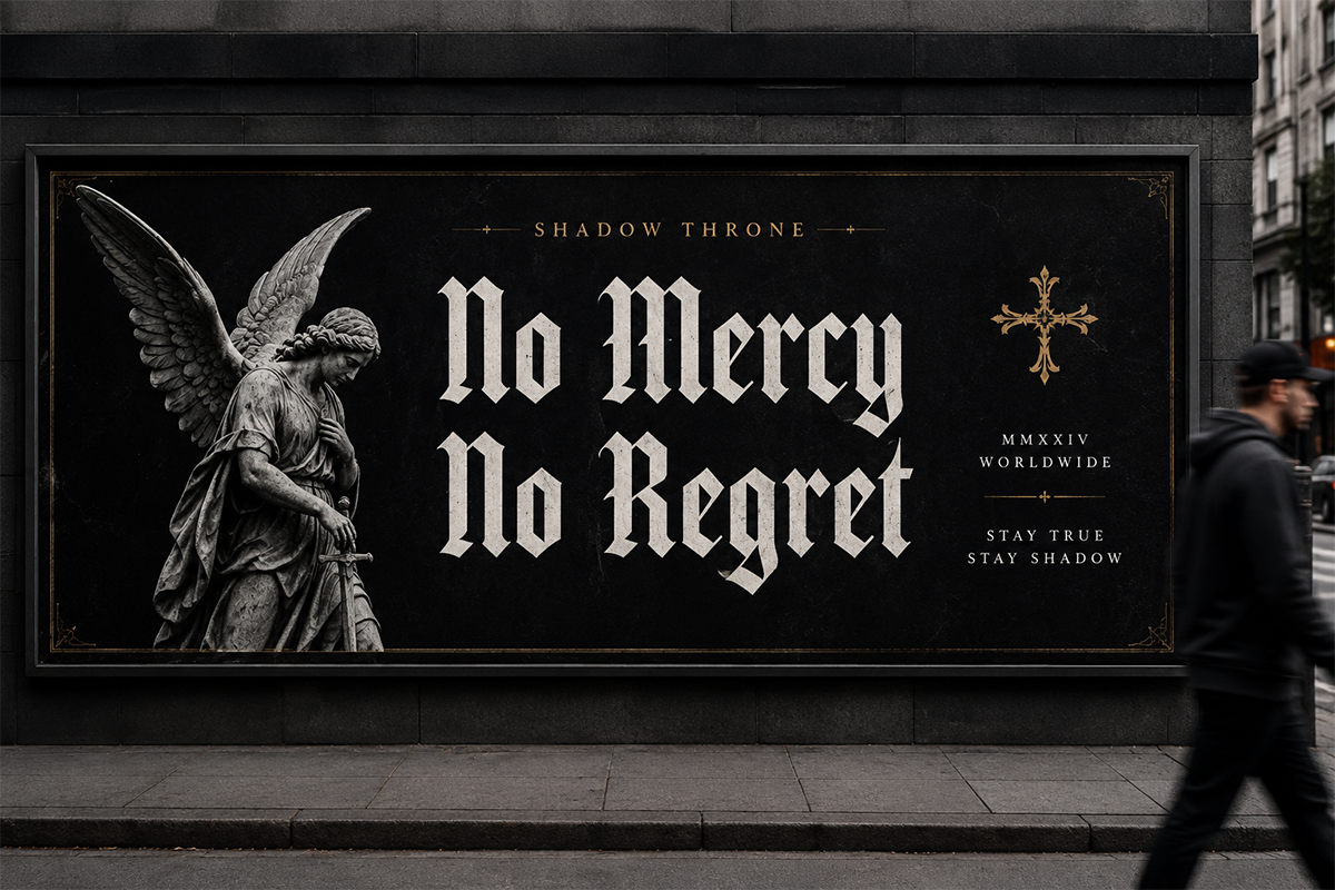 Shadow Throne A Modern Blackletter Font - Image 3