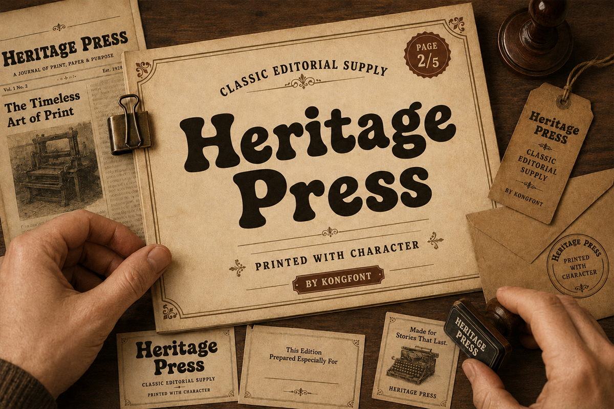 Vintage Gazette A Modern Vintage Display Font - Image 4