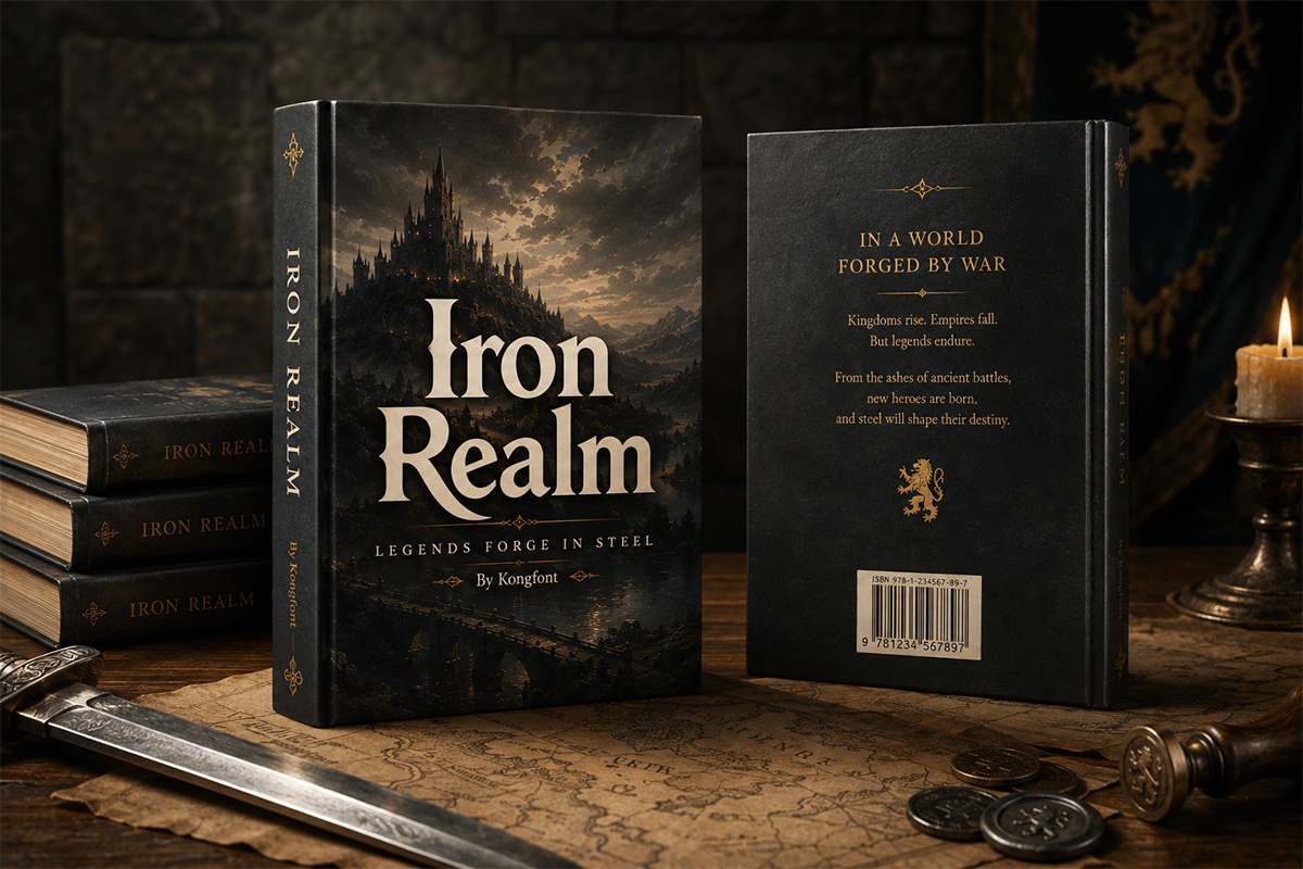 Iron Realm A Modern Serif Fantasy Font - Image 2