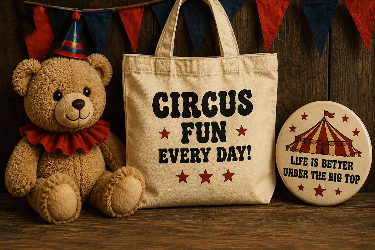 Big Top Circus A Modern Vintage Display Font - Image 3