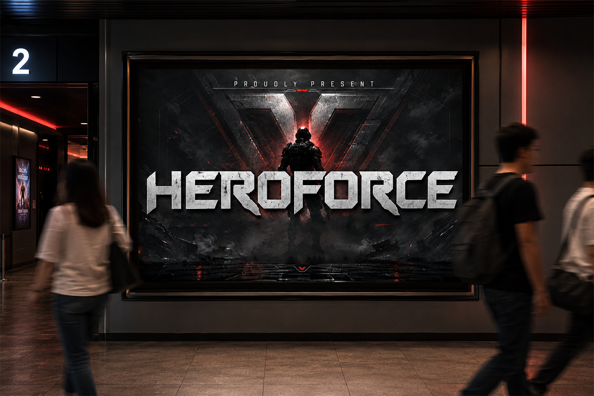 Heroforce A Modern Film Font - Image 3