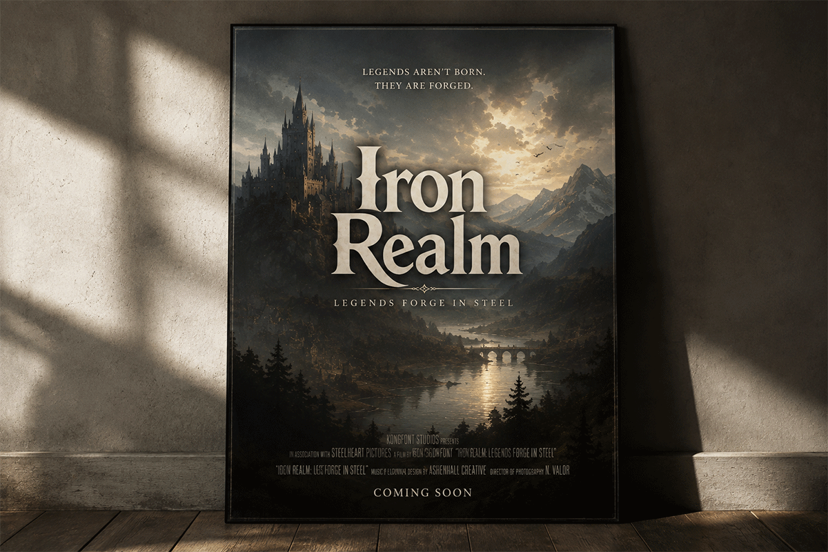 Iron Realm A Modern Serif Fantasy Font - Image 3