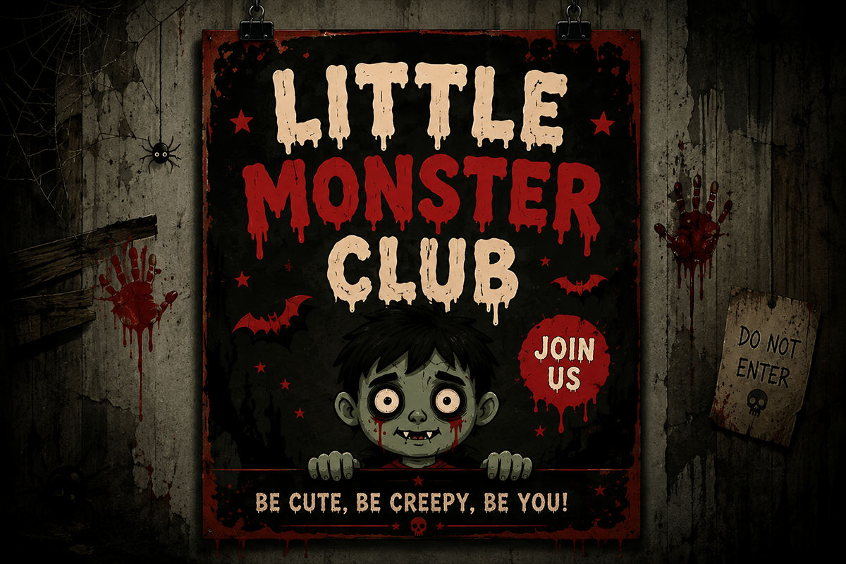 Blood Sauce A Modern Horror Kids Font - Image 4