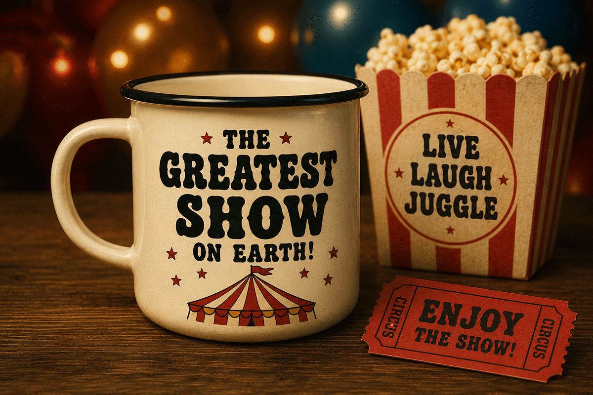 Big Top Circus A Modern Vintage Display Font - Image 4