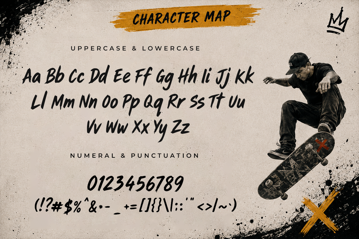 Wild Strokes A Modern Brush Font - Image 5