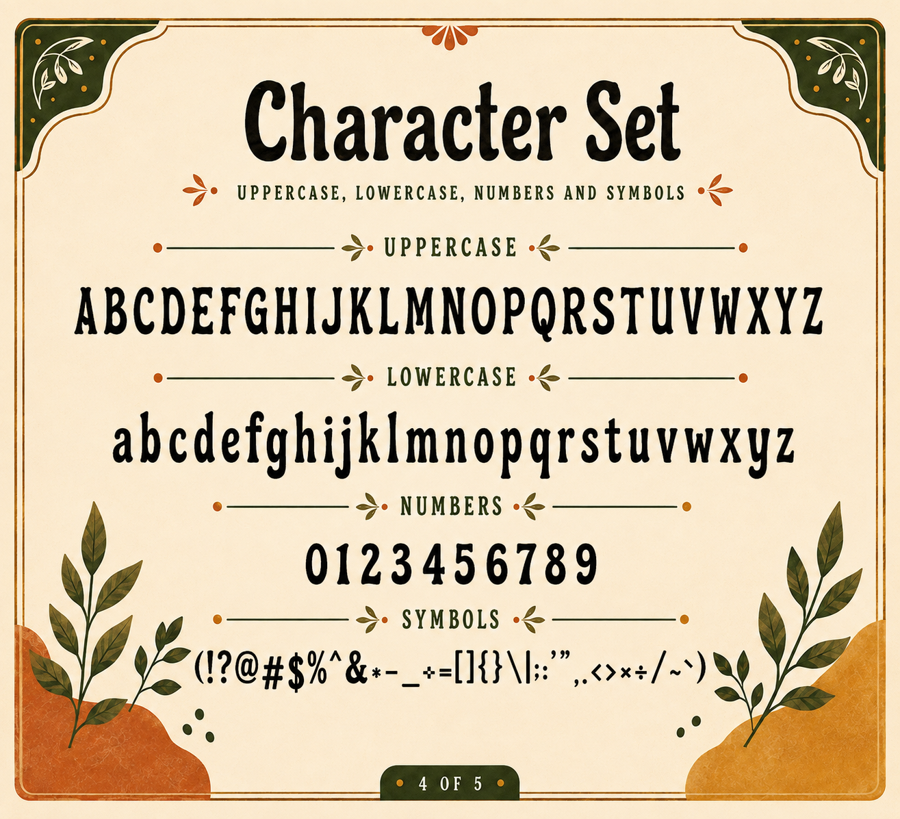 Verdella A Modern Elegant Organic Vintage Font - Image 5