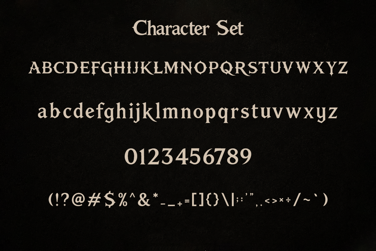 Iron Realm A Modern Serif Fantasy Font - Image 4