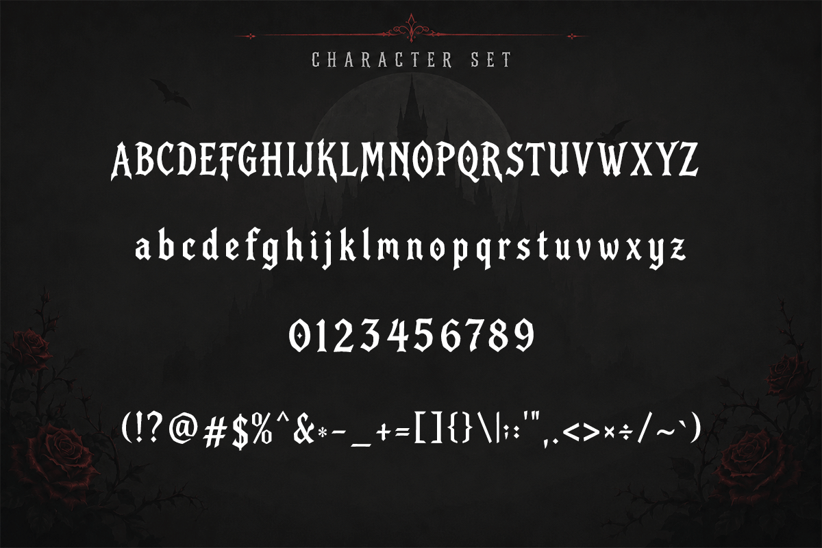 Drakoria A Modern Ghotic Display Font - Image 5