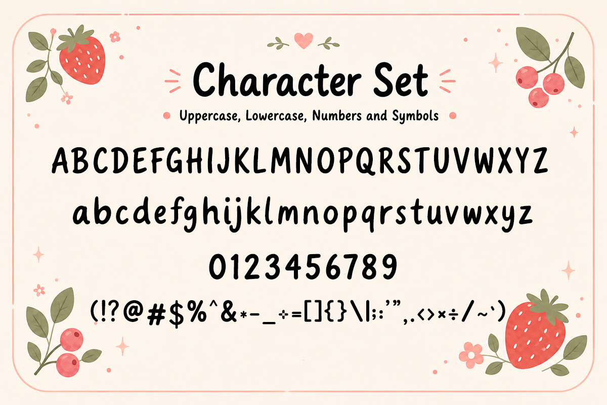 Wildberry A Modern Display Cute Font - Image 5