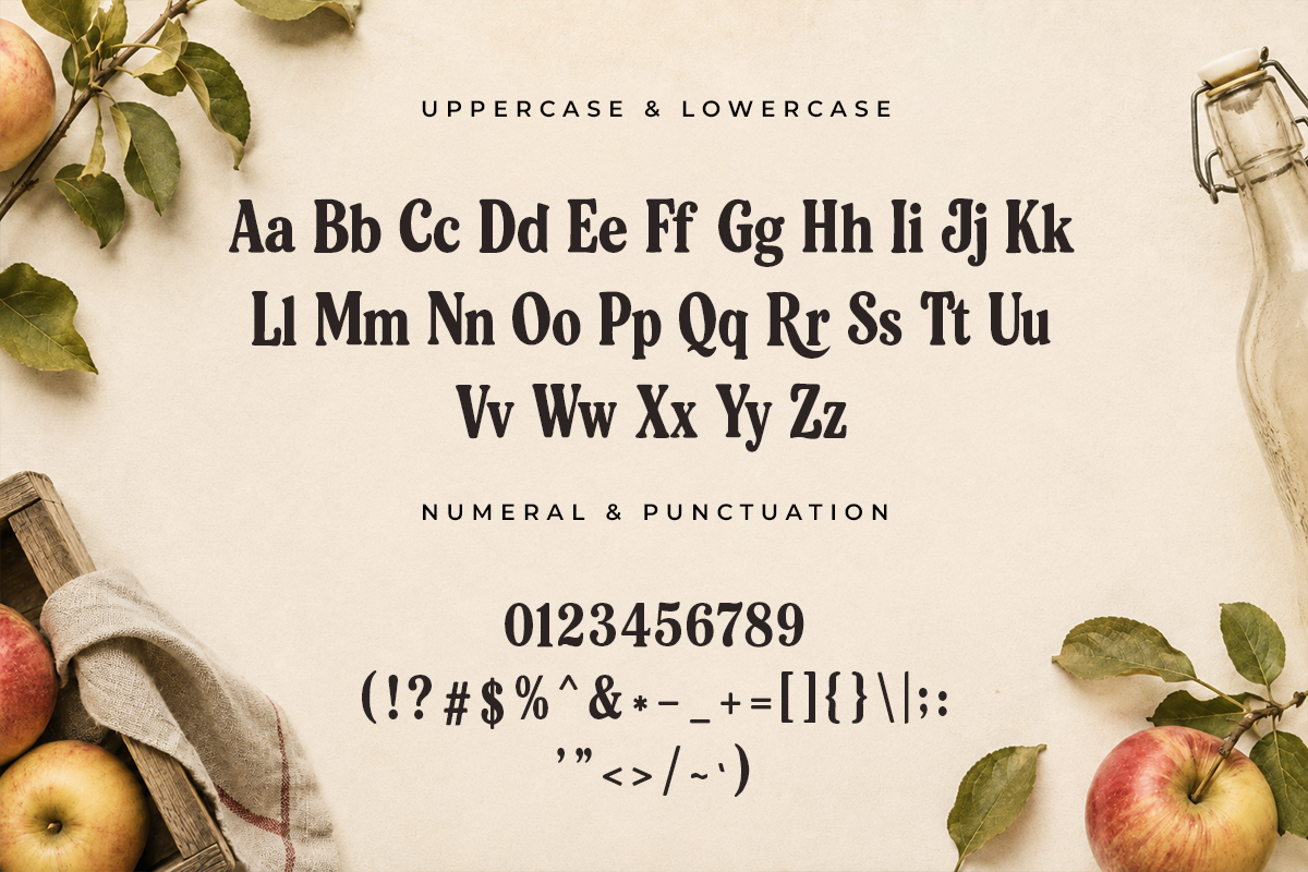 Cidergrove A Modern Vintage Display Font - Image 5