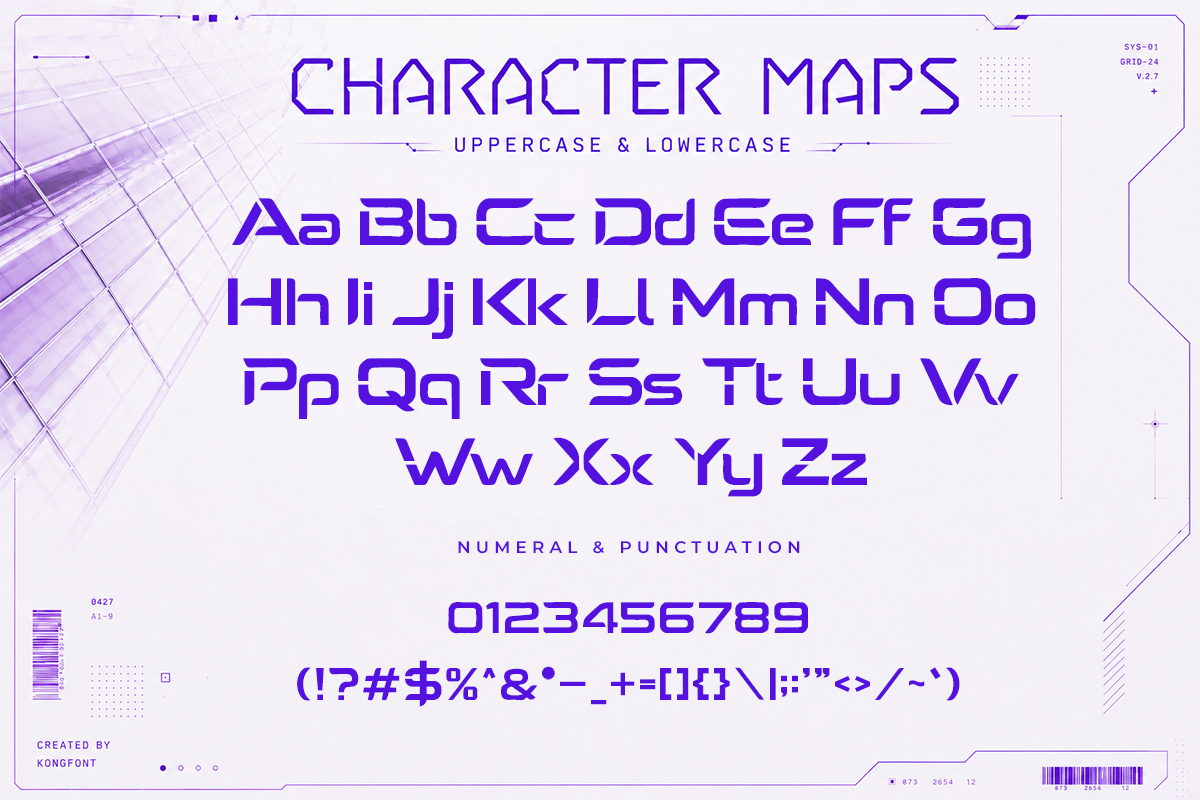 Void Protocol A Modern Techno Futuristic Font - Image 5