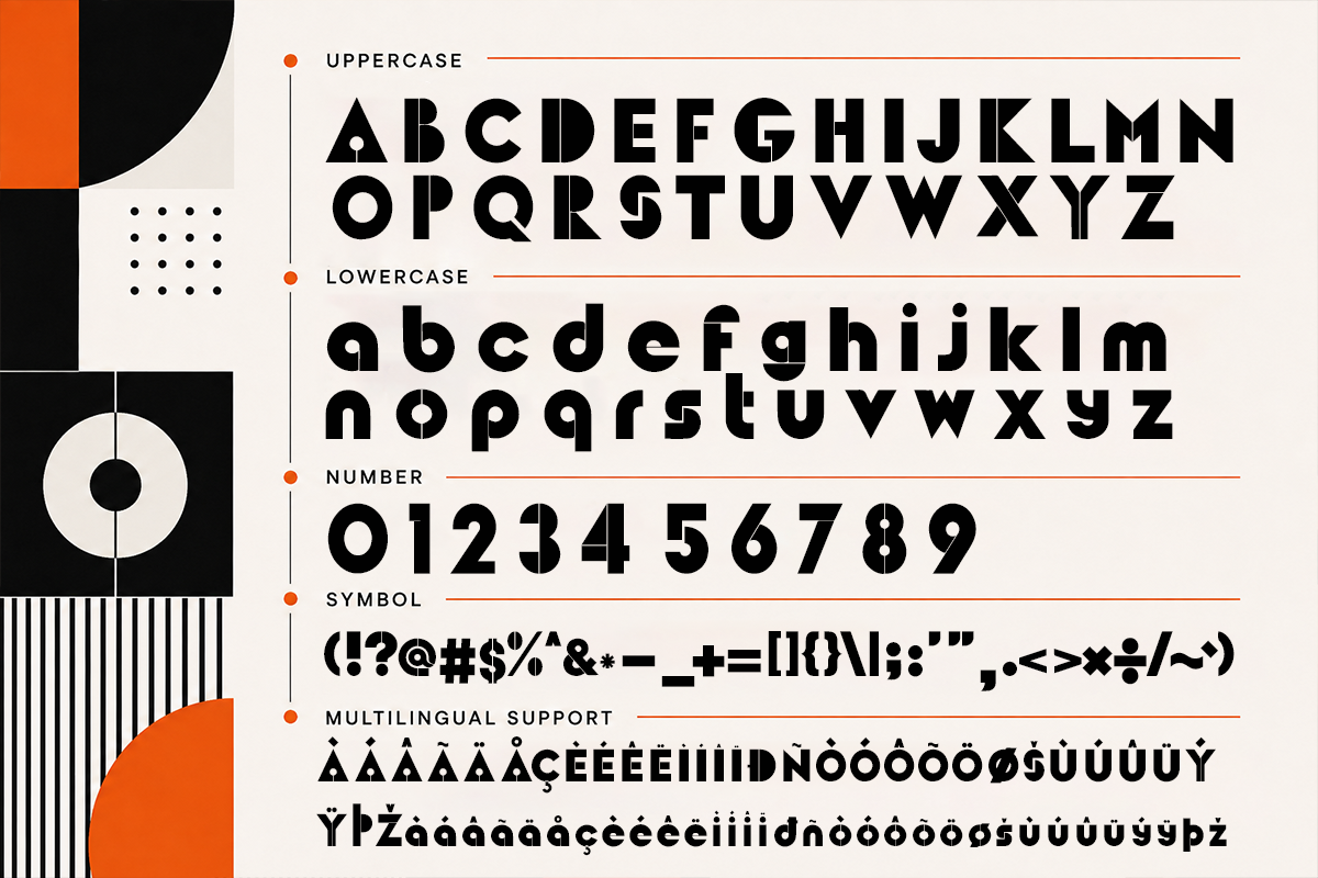 Forma Haus A Bold Geometric Modernis Display Font - Image 6