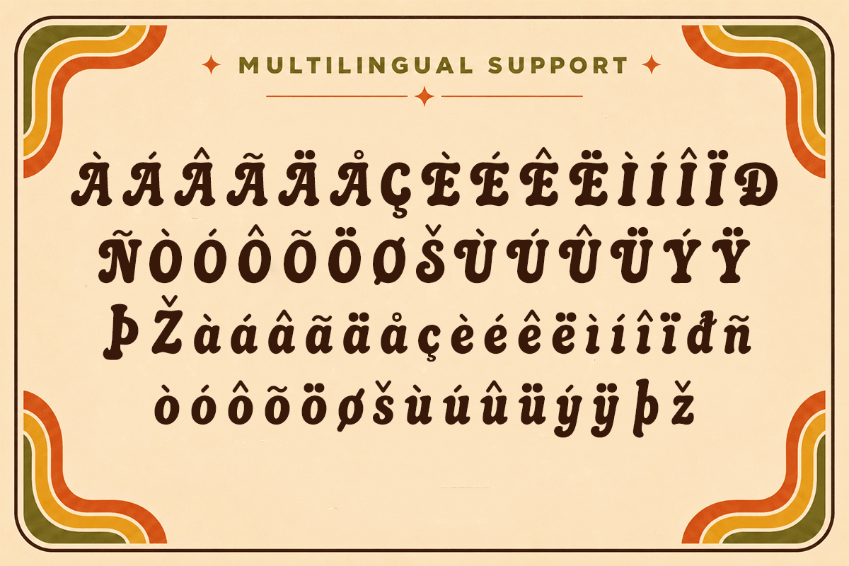 Sunridge A Modern Retro Display Font - Image 6