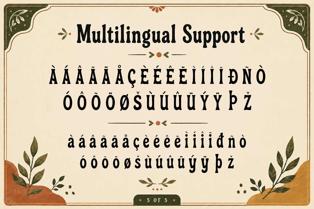 Verdella A Modern Elegant Organic Vintage Font - Image 6