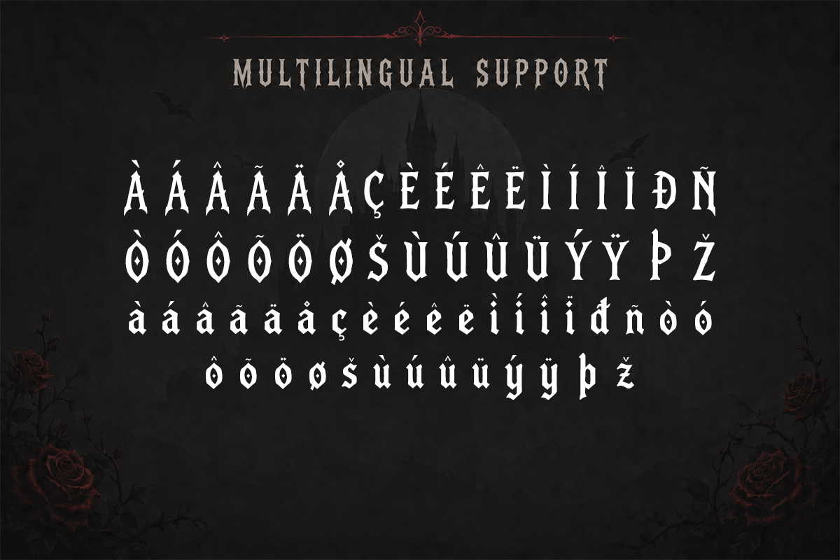Drakoria A Modern Ghotic Display Font - Image 6