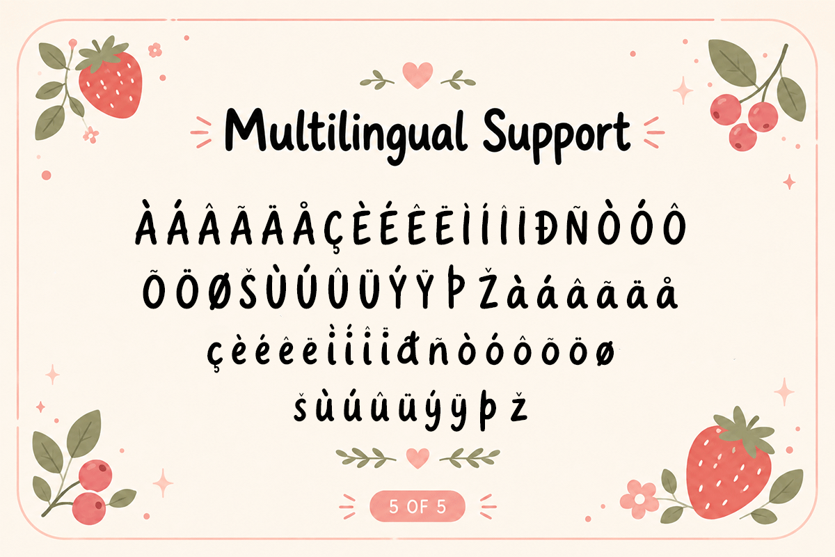 Wildberry A Modern Display Cute Font - Image 6